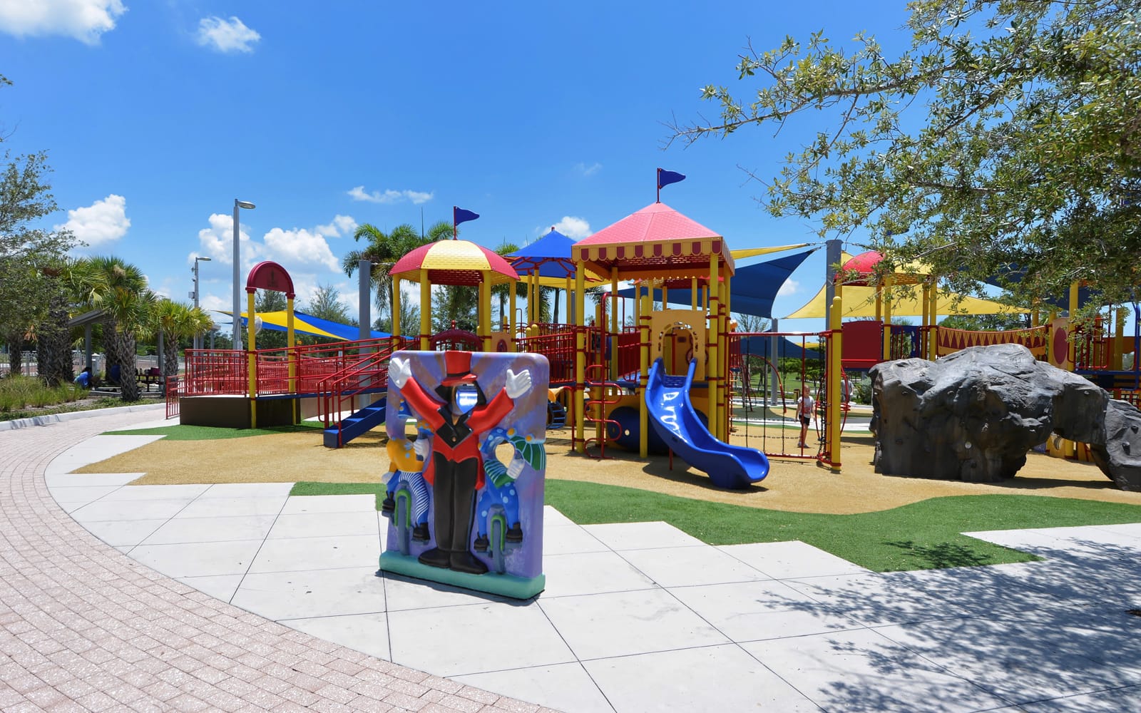 The Circus Themed Playground at Payne Park, Sarasota FL