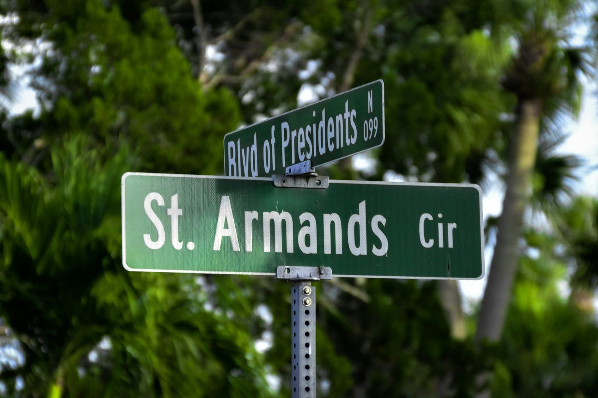 St. Armands Circle Street Sign