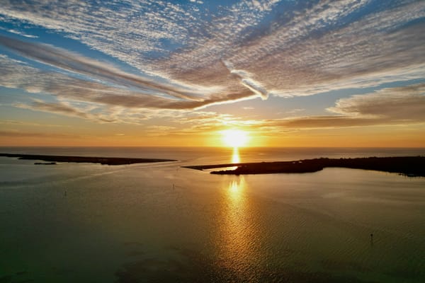 Sunset at Honeymoon Island